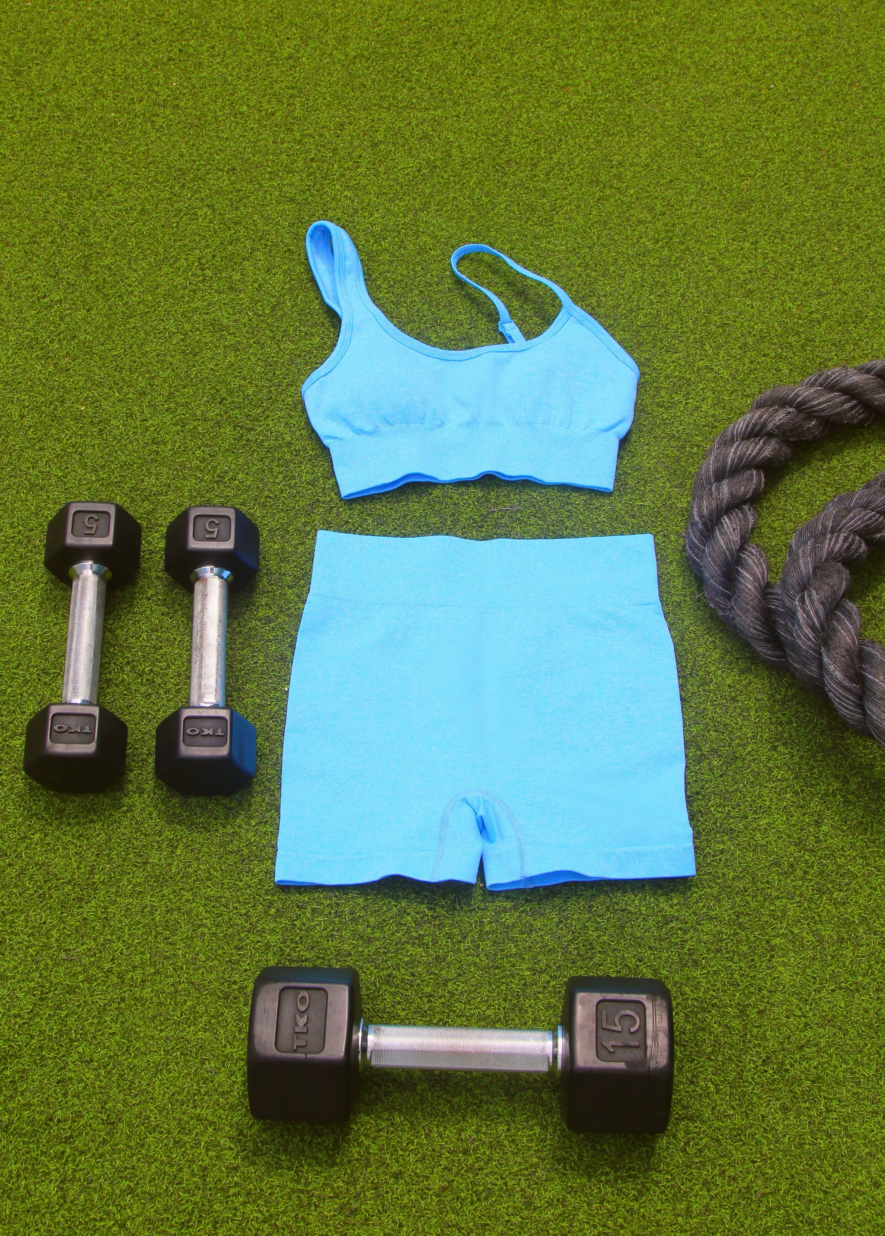 Stamina Activewear Set Blue